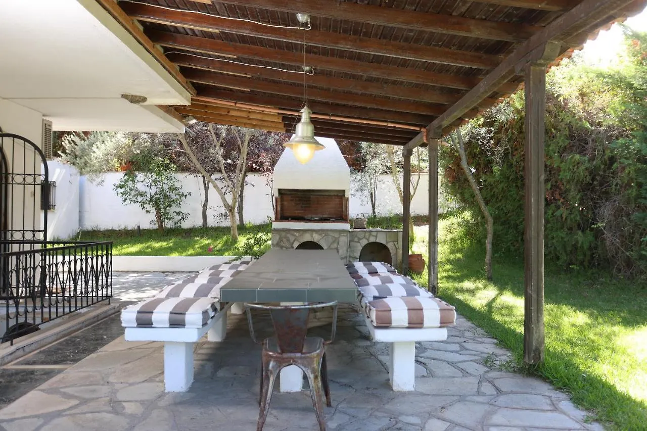 Villa Delta 2 - Steps To Beach And Mamalouka Blue Carpet Hanioti Greece